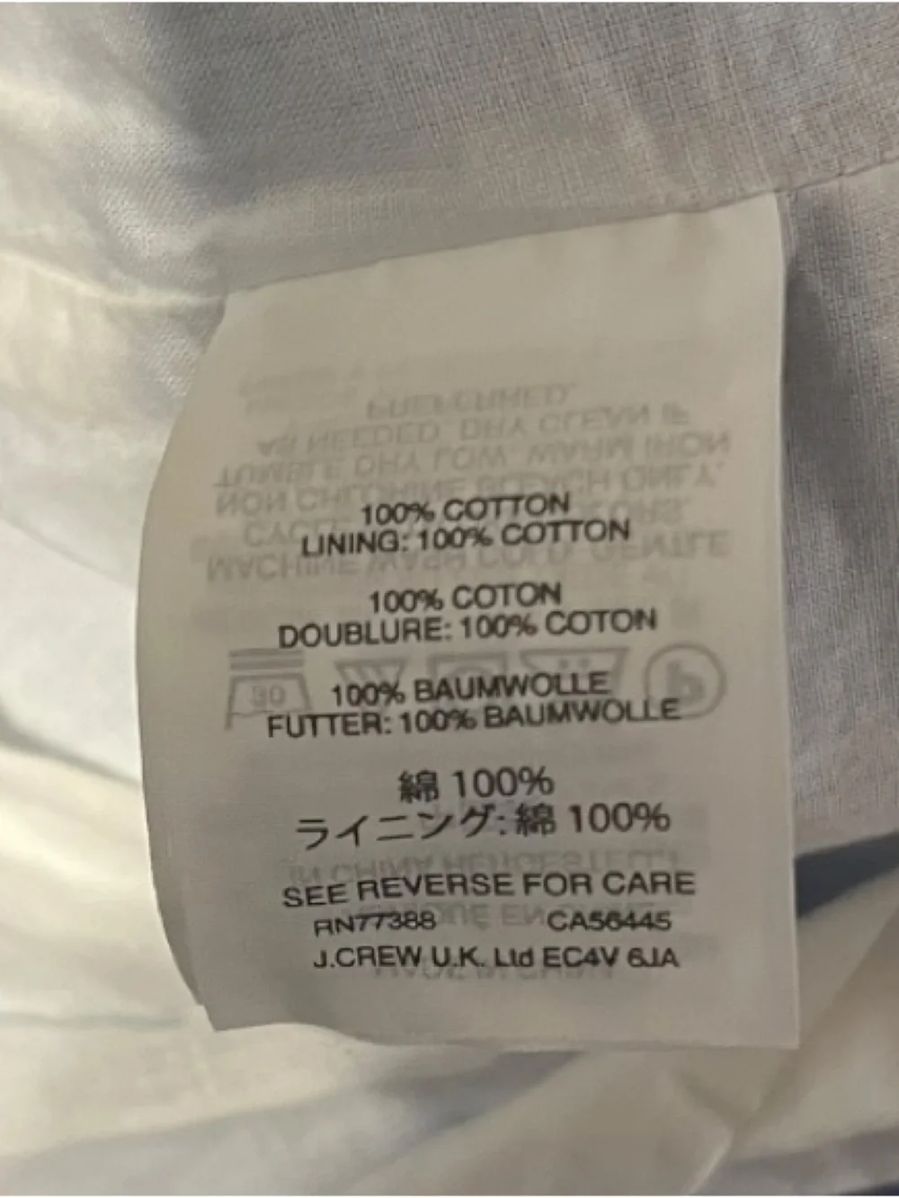 J.Crew Tie-Neck Oxford Cotton Shift Dress – Size 14